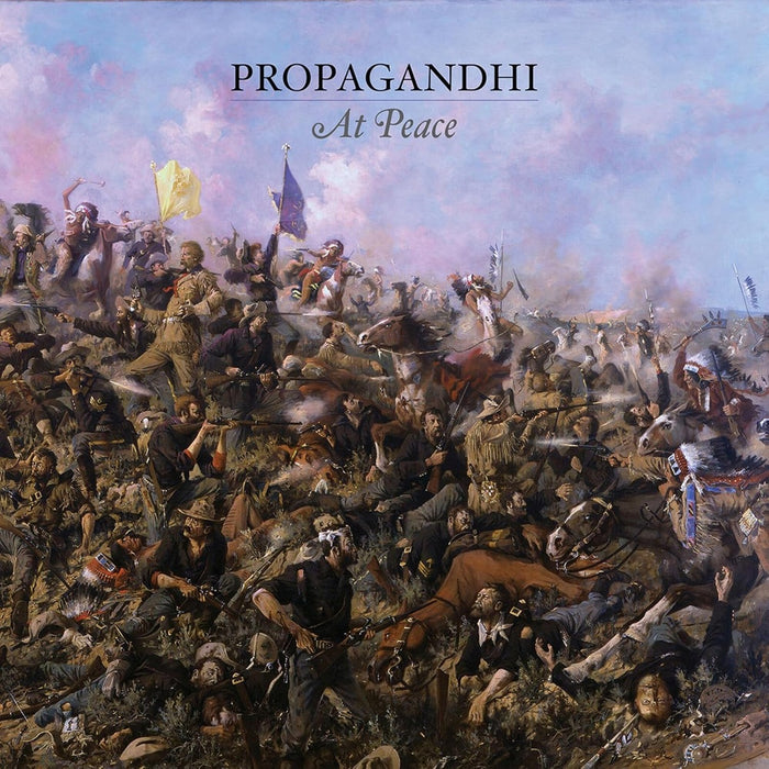 Propagandhi At Peace Vinyl LP Indies Cloudy Pink & Blue Colour 2025