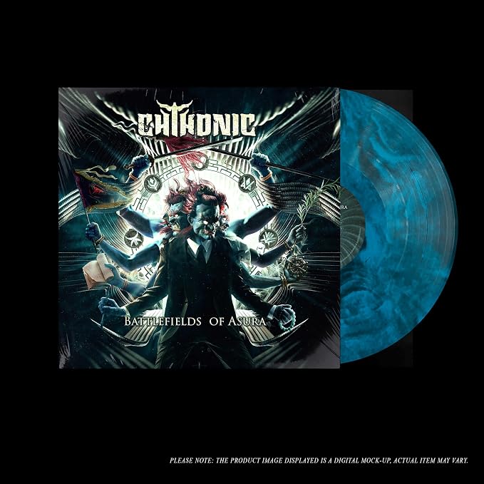 Chthonic Battlefields of Asura Vinyl LP Turquoise / Black Smoke Colour Due Out 25/09/26