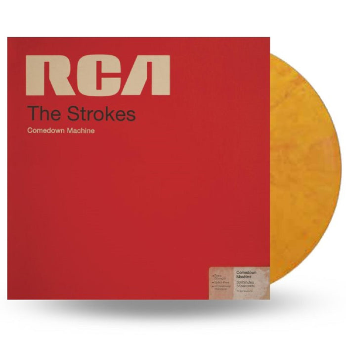 The Strokes Comedown Machine Vinyl LP Yellow and Red Marbled Colour 2023