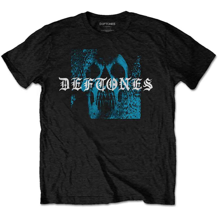 Deftones Static Skull Black X-Large Unisex T-Shirt