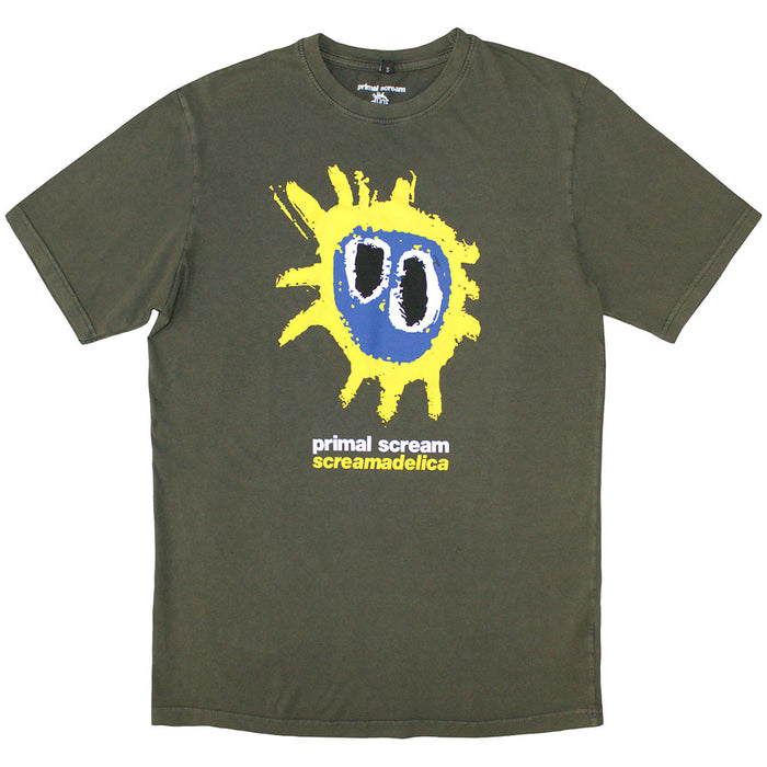 Primal Scream Screamadelica Green Small T-Shirt