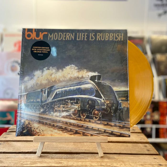 Blur Modern Life is Rubbish Vinyl LP 30th Anniversary Transparent Orange Colour 2023