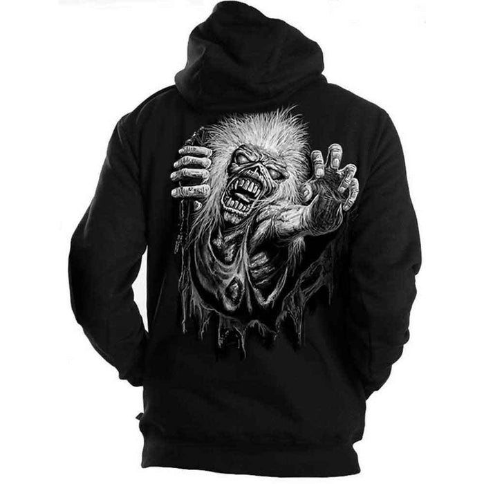 Iron Maiden No Prayer Small Zipped Hoodie