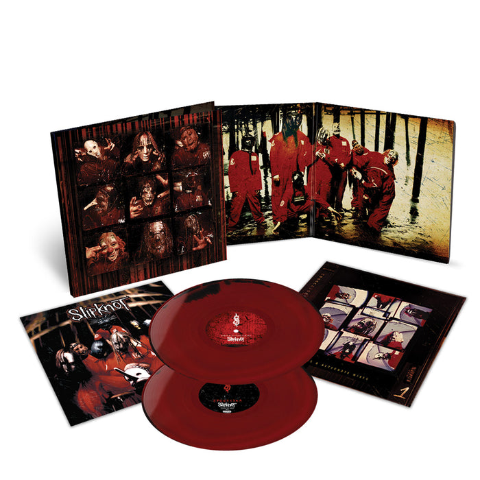 SLIPKNOT SLIPKNOT (25th ANNIVERSARY EDITION) Vinyl LP Red & Black Mix Colour 2025