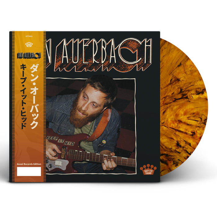 Dan Auerbach Keep It Hid Vinyl LP Black Orange Marble Assai Obi Edition 2023