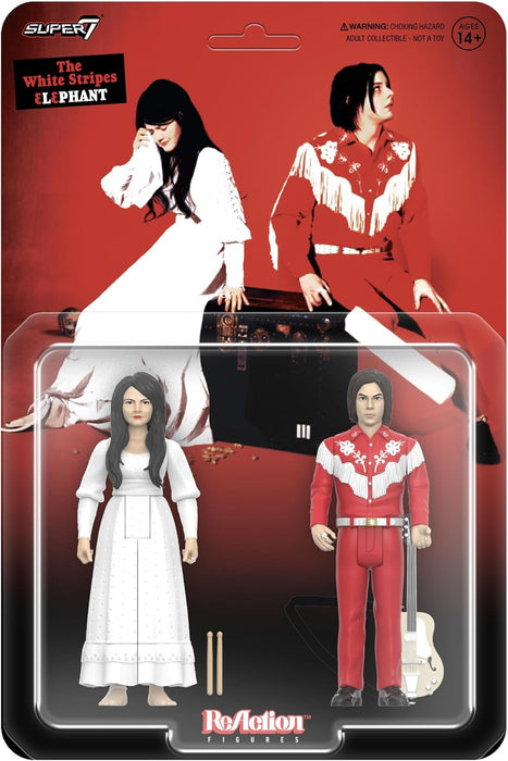Super7 The White Stripes Reaction Figure Wave 02