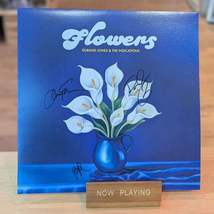 Durand Jones & The Indications Flowers Signed Vinyl LP 2026