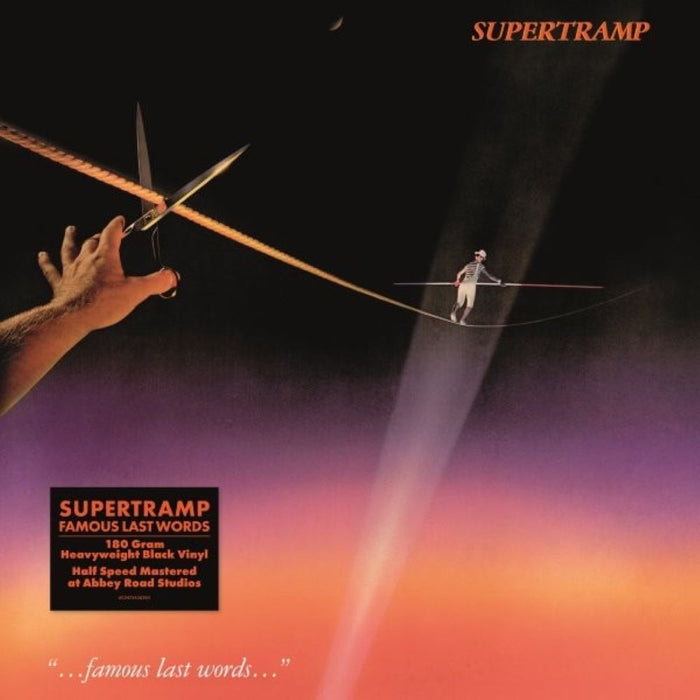 Supertramp Famous Last Words Vinyl LP Half-Speed Master Due Out 20/03/26
