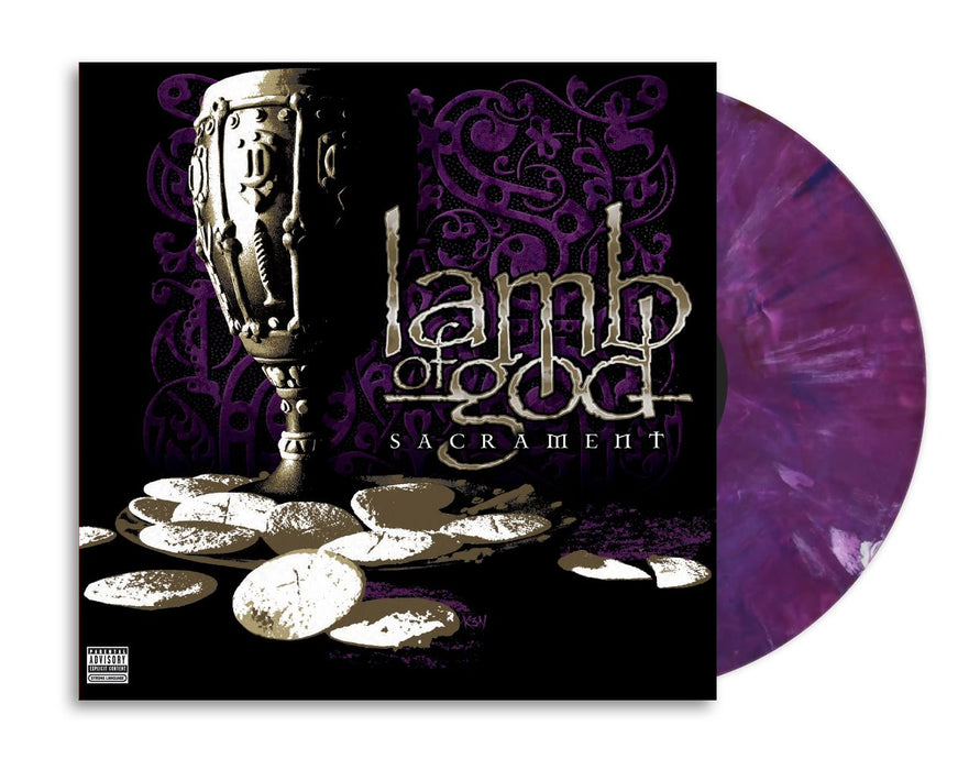 Lamb of God Sacrament Vinyl LP Purple Marble Colour Due Out 23/10/26