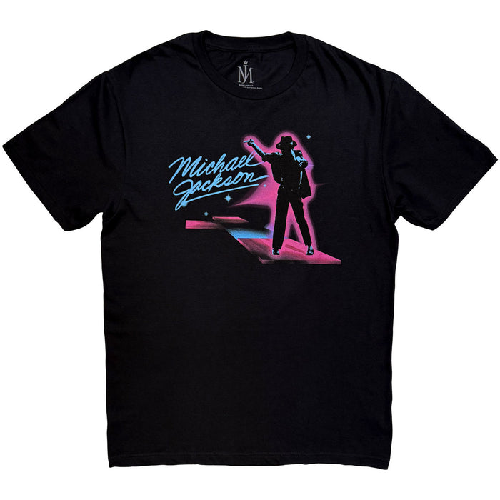 Michael Jackson Neon Black Medium T-Shirt