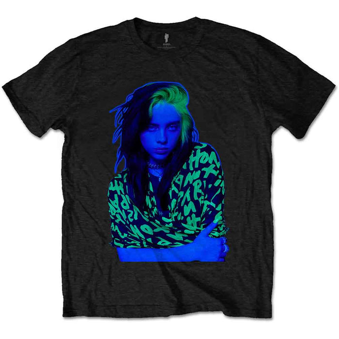 Billie Eilish Press Photo Black Large T-Shirt