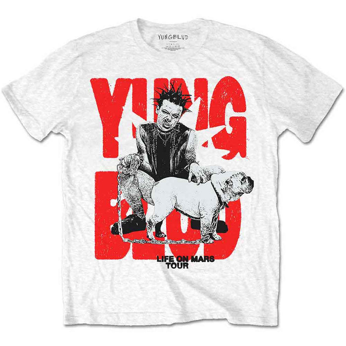 Yungblud Life on Mars Tour White XX-Large T-Shirt