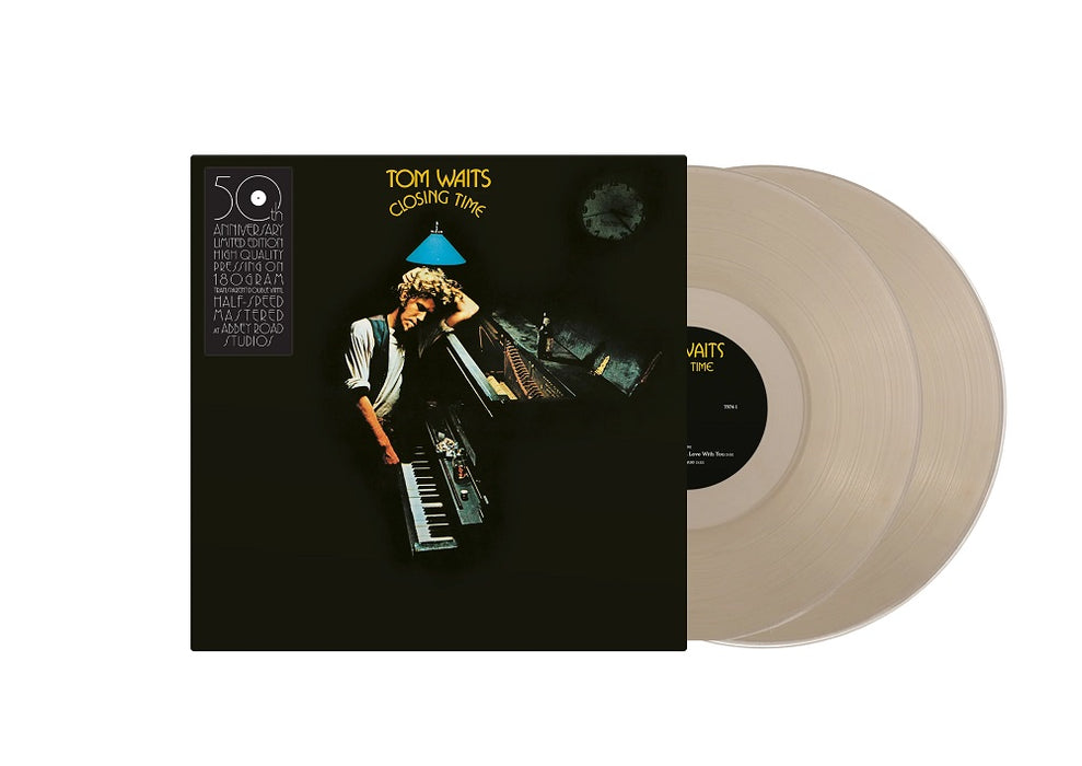 Tom Waits Closing Time Vinyl LP Deluxe Transparent Colour 2023