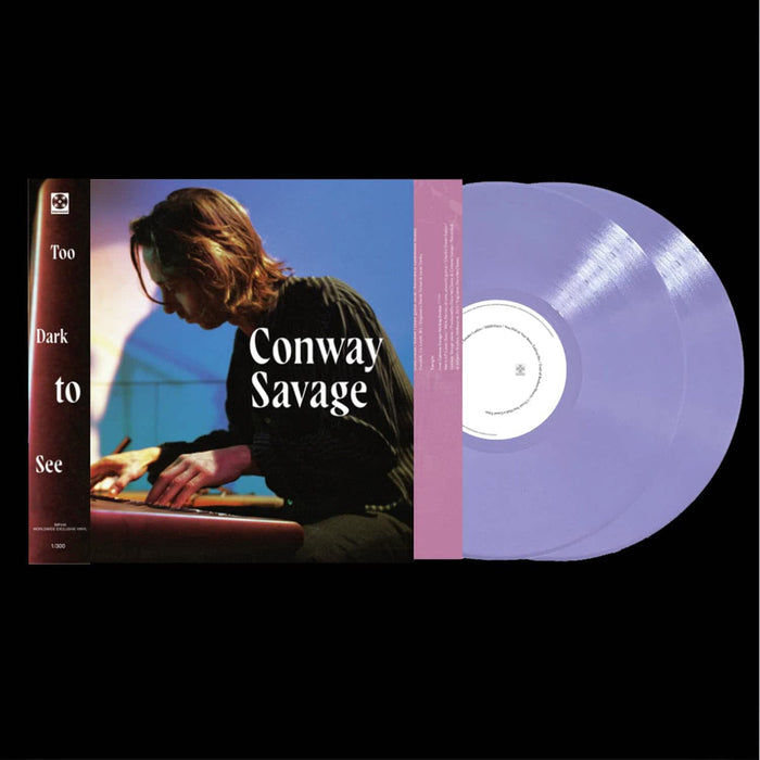 CONWAY SAVAGE TOO DARK TO SEE Vinyl LP Due Out 07/08/26