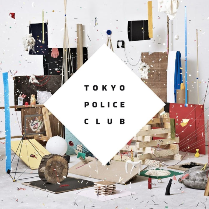 Tokyo Police Club Champ Vinyl LP Indies White & Blue Wave Colour  2025