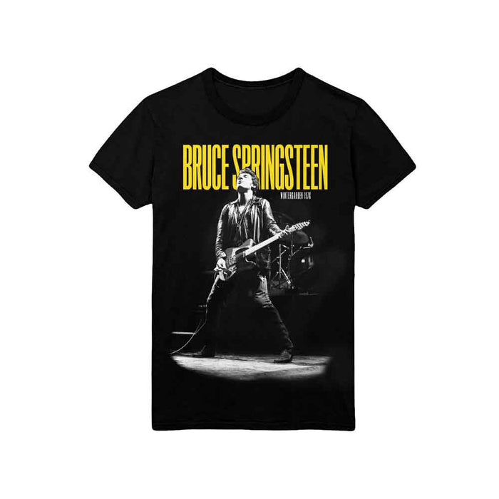 Bruce Springsteen Winterland Ballroom Guitar Black X-Large T-Shirt