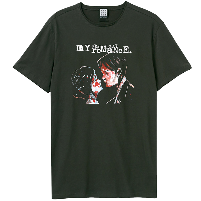 My Chemical Romance Three Cheers Amplified Charcoal Medium T-Shirt