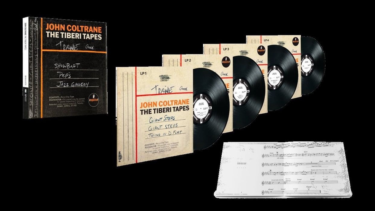John Coltrane The Tiberi Tapes Vinyl LP Due Out 06/11/26