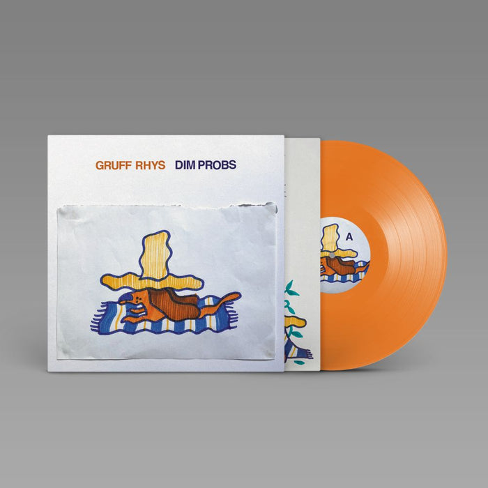 Gruff Rhys Dim Probs Vinyl LP Indies Orange Colour 2025