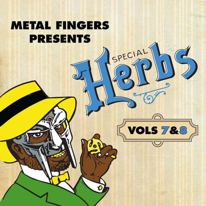 MF DOOM Metal Fingers Presents: Special Herbs Vol. 7 & 8 Indies Cassette 2025