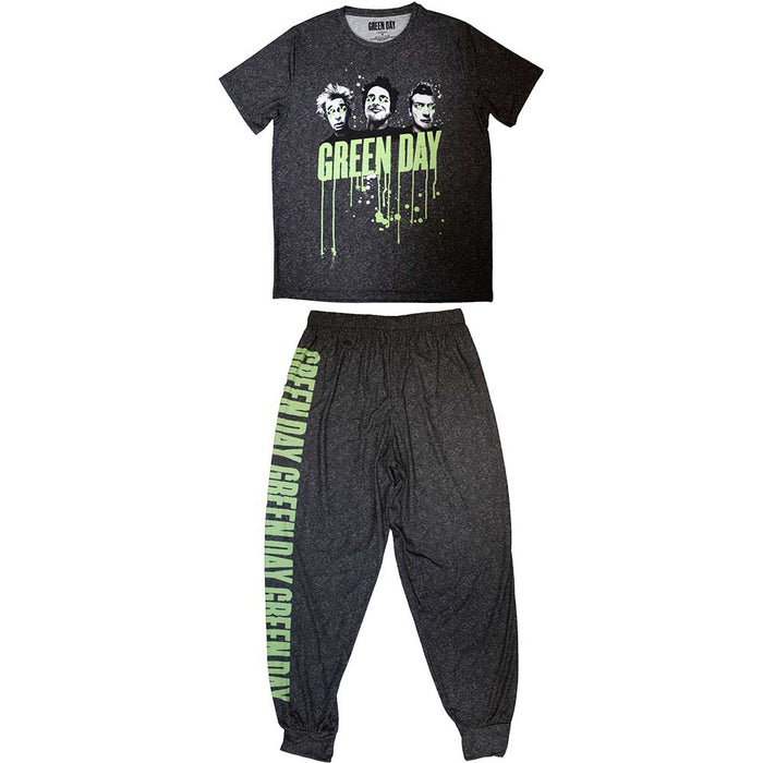 Green Day Drips Ladies X-Small Pyjamas