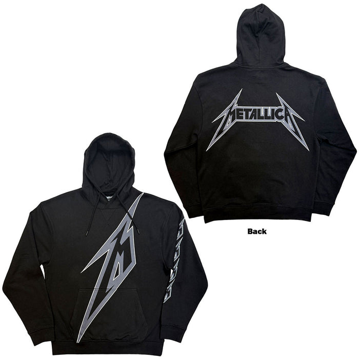 Metallica M Bolt Black X-Large Hoodie