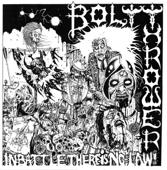 Bolt Thrower In Battle There's No Law Vinyl LP White Colour Due Out 13/03/26