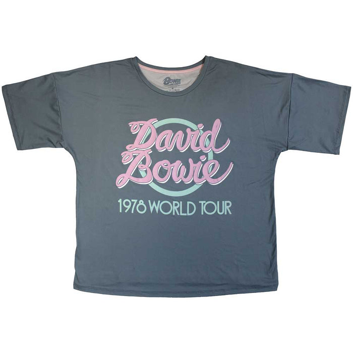 David Bowie 1978 World Tour Ladies X-Small Pyjamas