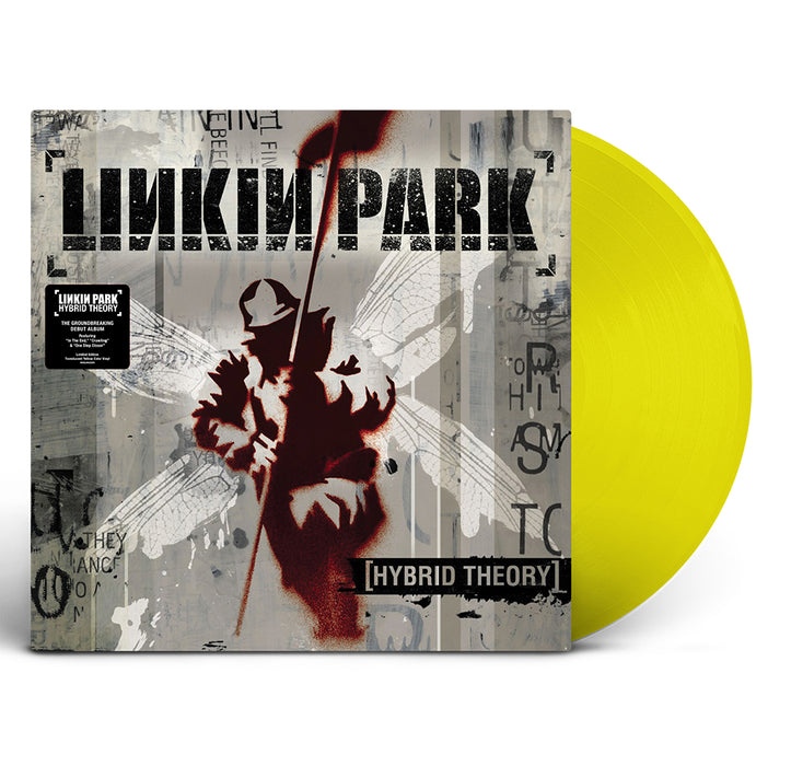 Linkin Park Hybrid Theory Vinyl LP Translucent Yellow Colour 2024