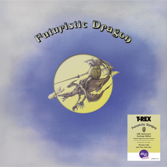 T. Rex Futuristic Dragon Zoetrope Picture Disc Vinyl LP NAD 2026 Due Out 17/10/26