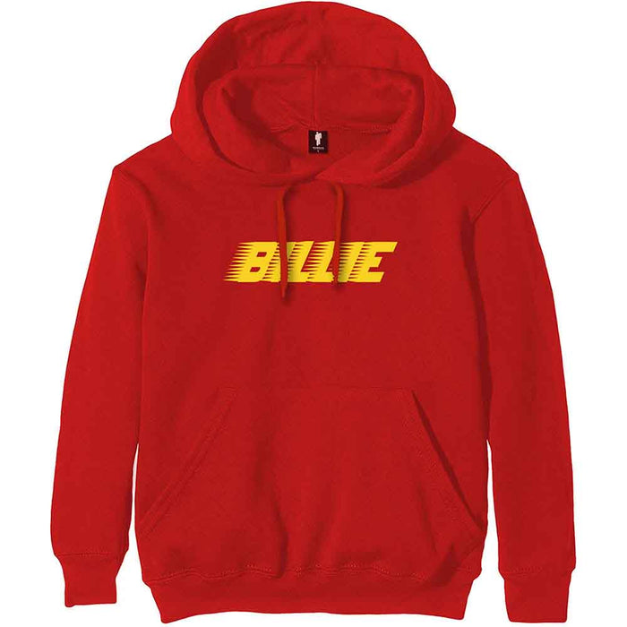 Billie Eilish Racer Logo Red Small Hoodie