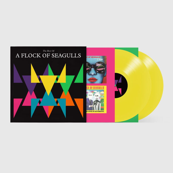A Flock of Seagulls The Best Of A Flock Of Seagulls Vinyl LP Yuzu Yellow Colour Due Out 20/11/26