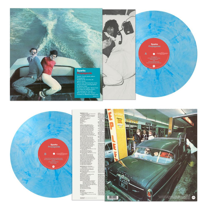 Sparks Sparks: Propaganda Vinyl LP Blue Colour 2024