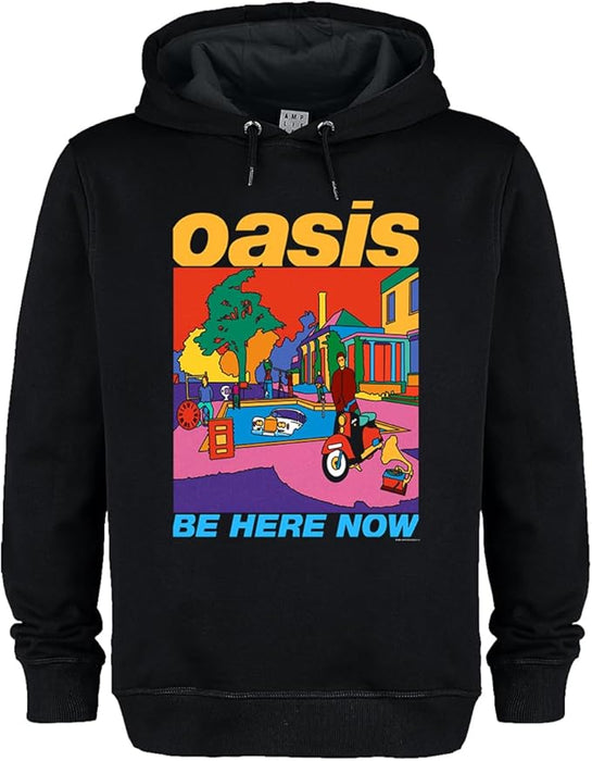 Oasis Be Here Now Black Large Hoodie