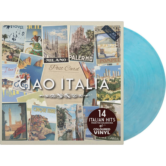 Various Artists Ciao Italia Vinyl LP Crystal Clear & Solid Silver & Solid Blue Colour  2026