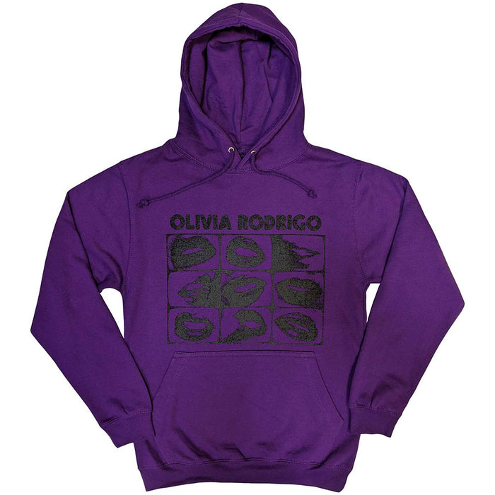 Olivia Rodrigo Threshold Lips Purple Large Hoodie