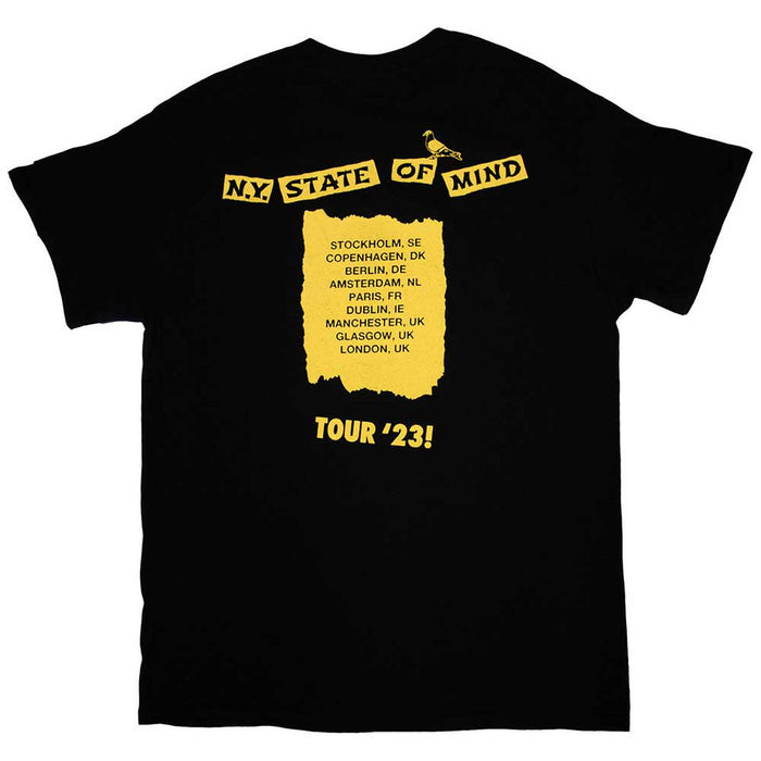 Wu-Tang Clan Tour '23 NY State Of Mind Black Medium T-Shirt