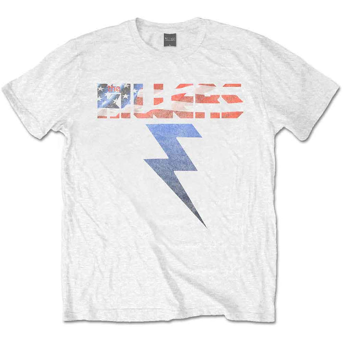 The Killers American Bolt White X-Large Unisex T-Shirt