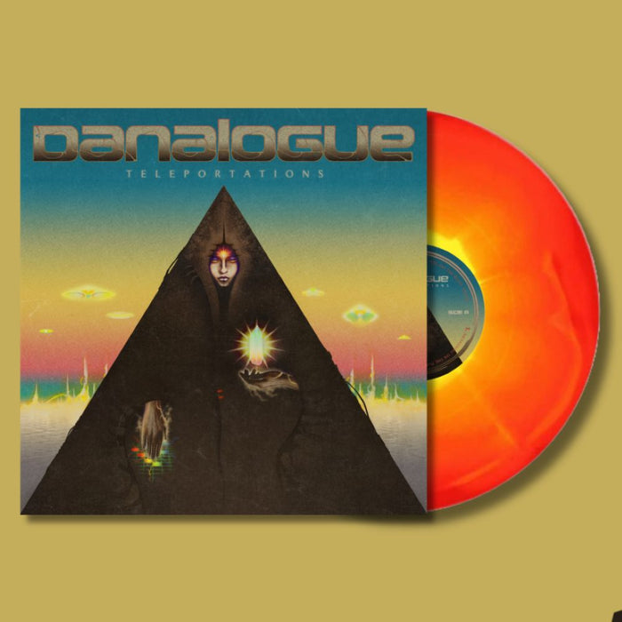Danalogue Teleportations Vinyl LP Red & Yellow Fade Effect Colour Due Out 29/05/26
