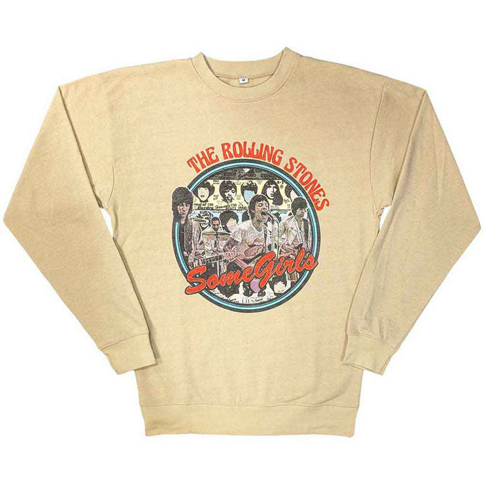 The Rolling Stones Some Girls Circle X-Large Sweatshirt