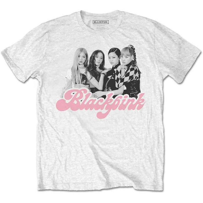 BLACKPINK Photo White Medium T-Shirt