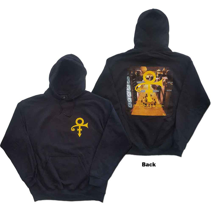 Prince Love Symbol Black Large Hoodie