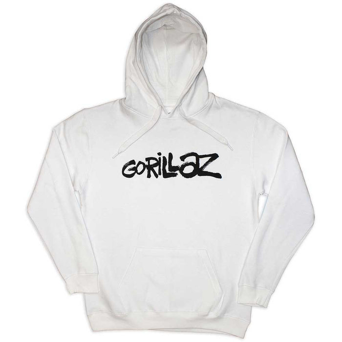 Gorillaz Cracker Island White Large Hoodie