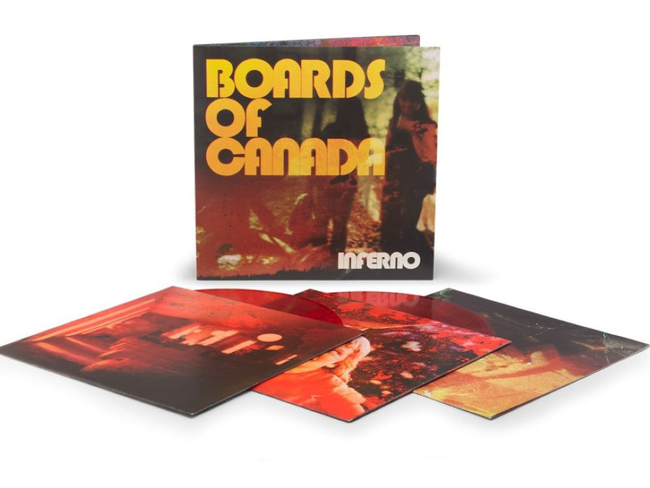 Boards Of Canada Inferno Vinyl LP Transparent Red