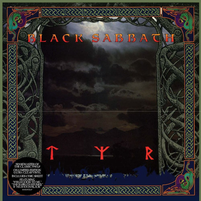 Black Sabbath Tyr 2024 Remaster Ultra Clear Colour 2024