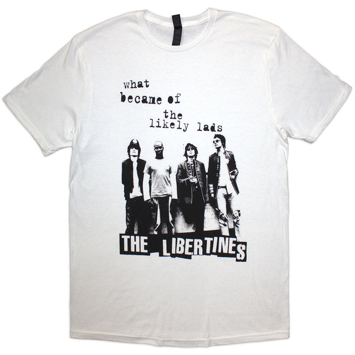 The Libertines What Became Of The Likely Lads White Small T-Shirt