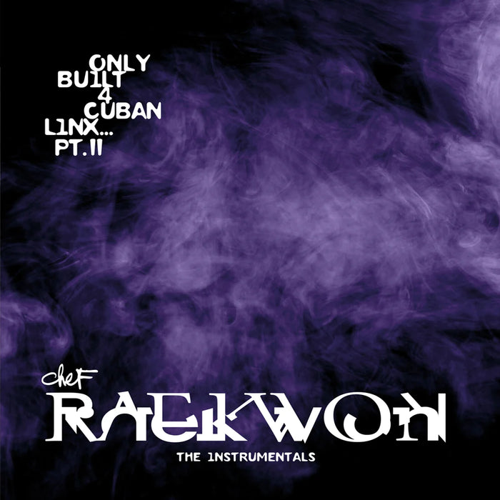Raekwon Only Built 4 Cuban Linx... Pt. II - THE INSTRUMENTALS, Shaolin Noir Edition Vinyl LP 2026