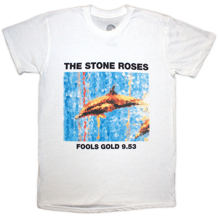 The Stone Roses Fools Gold White XX-Large T-Shirt
