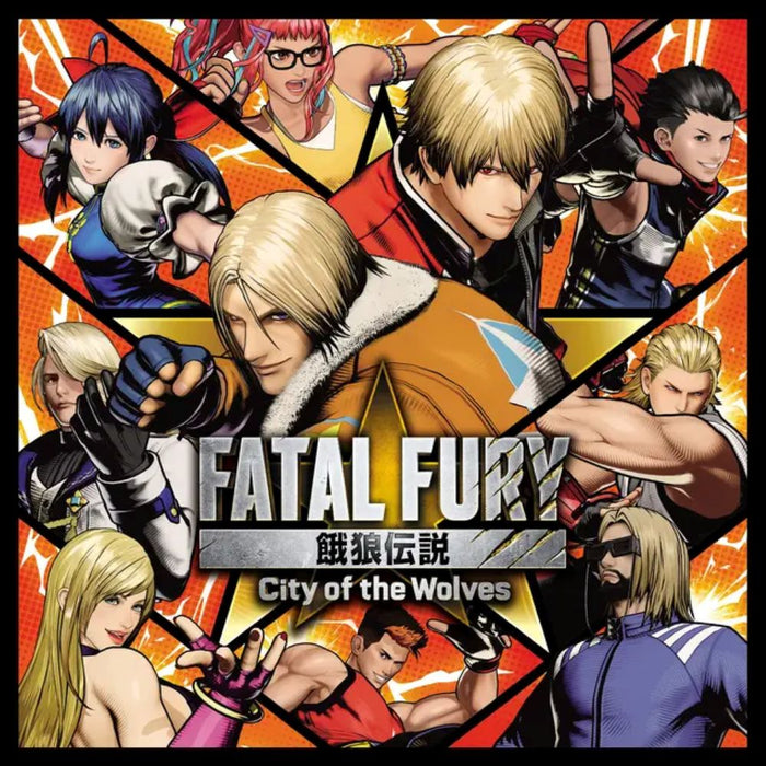 Fatal Fury: City of the Wolves (Original Video Game Soundtrack) Vinyl LP Indies Black and Orange Colour 2026