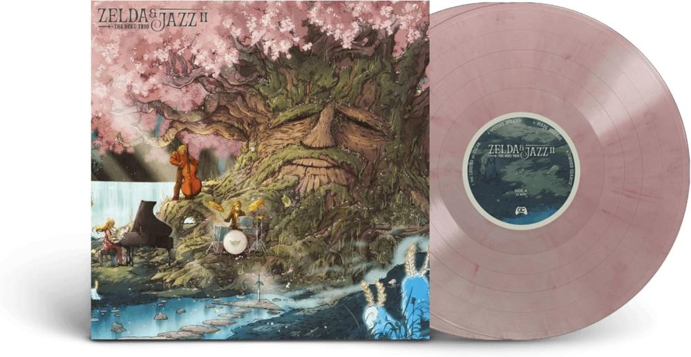 The Deku Trio Zelda & Jazz II Vinyl LP Pink & Blue Marble Colour Due Out 13/03/26